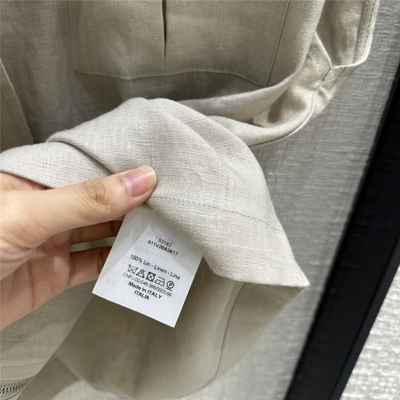 D10r work style stand collar vest jacket replica clothes