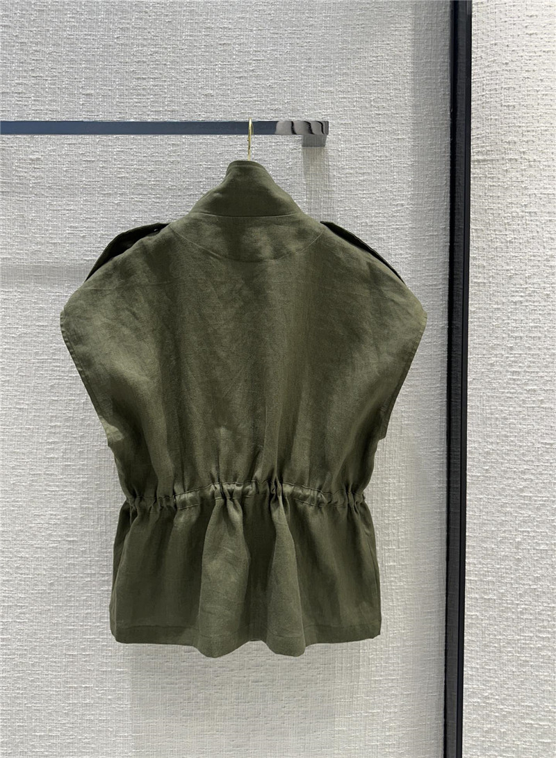 D10r work style stand collar vest jacket replica clothes