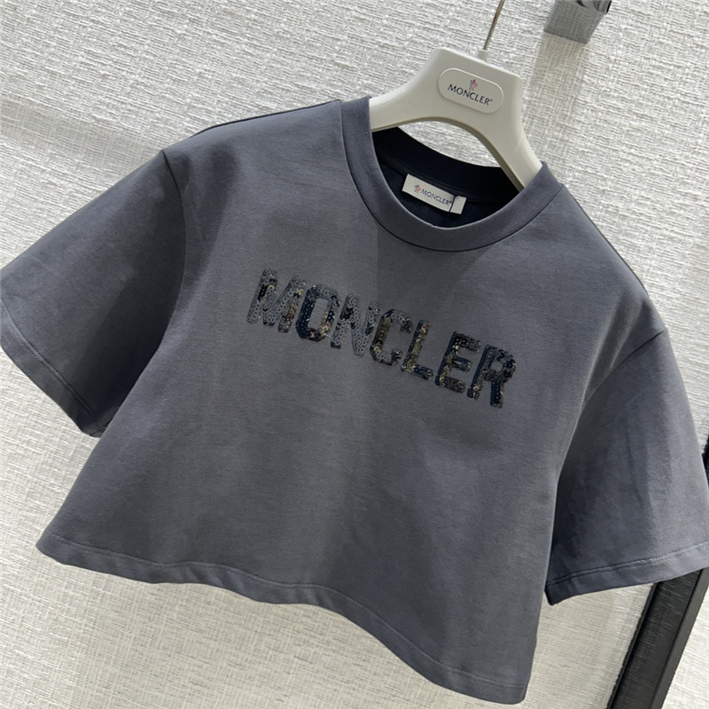 Moncler letter logo short T-shirt replicas clothes