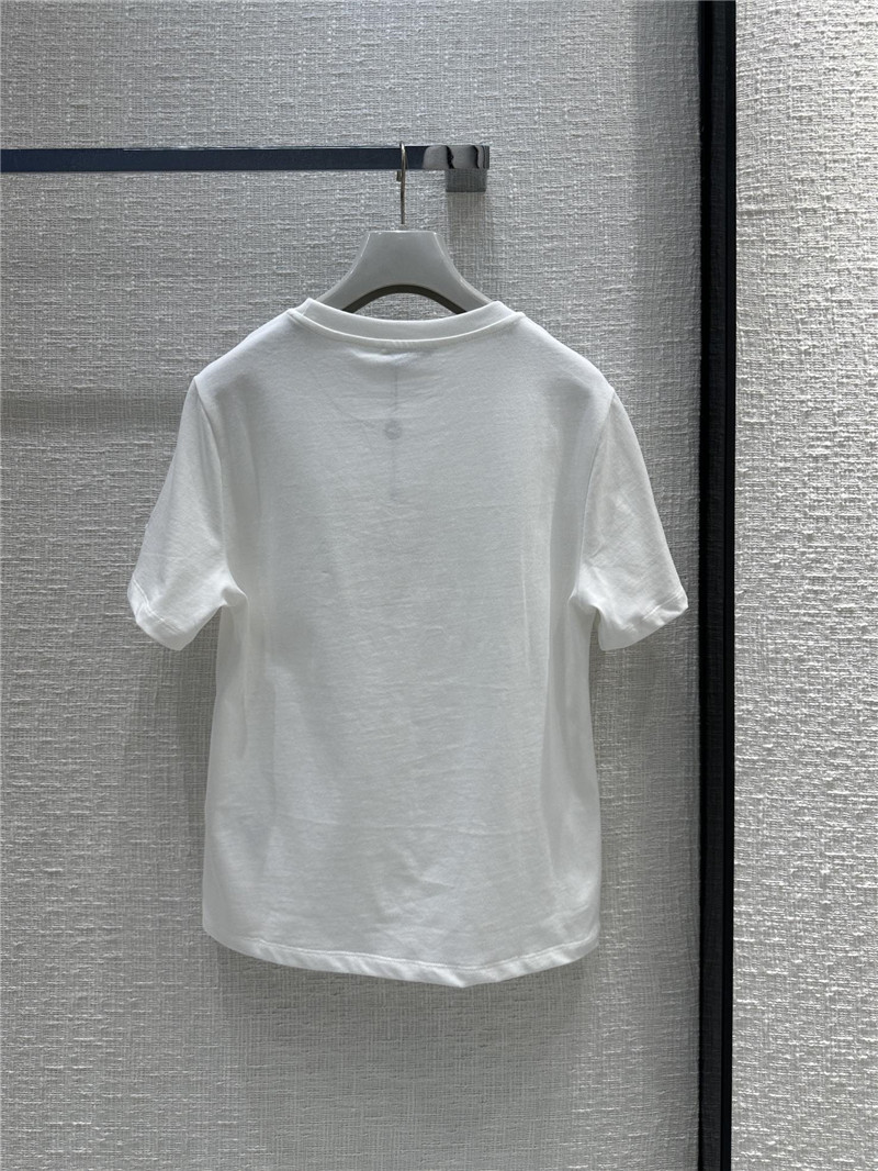 Moncler letter logo short sleeve T-shirt replica d&g clothing