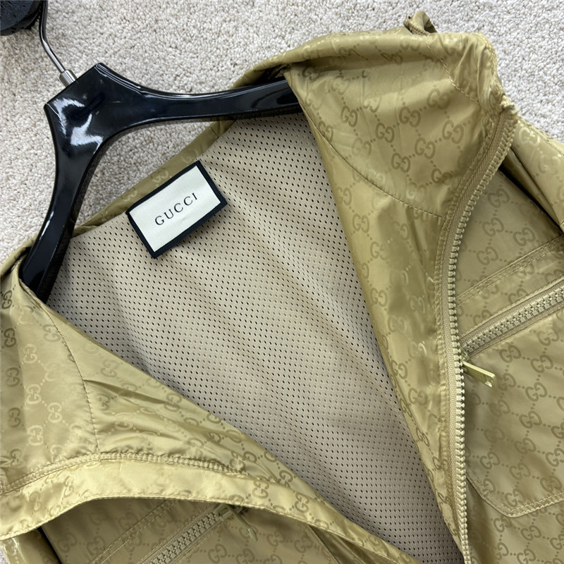 Gvc*1 hooded trench coat replica clothes