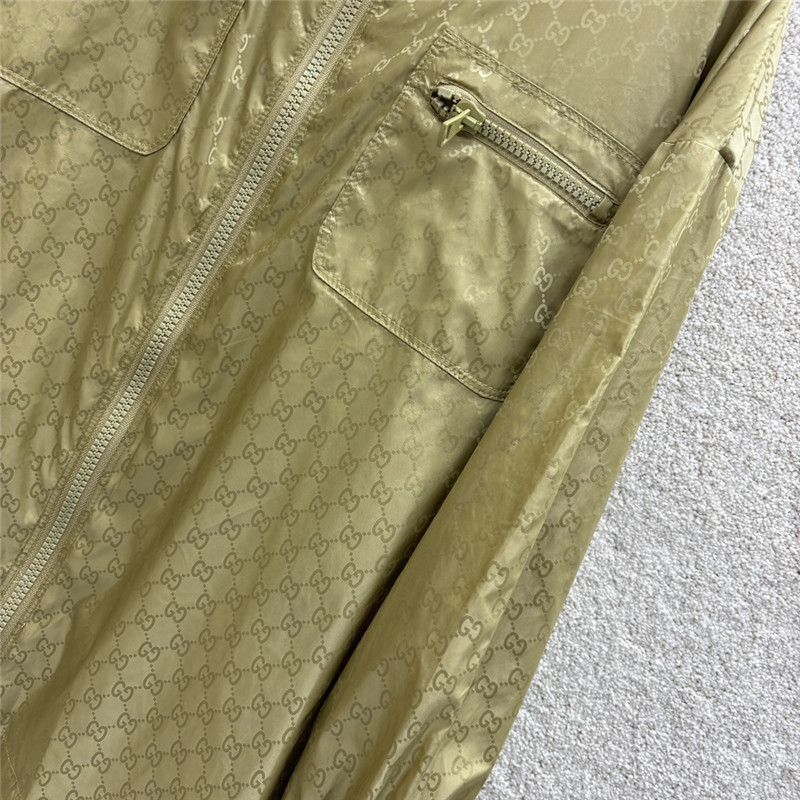 Gvc*1 hooded trench coat replica clothes