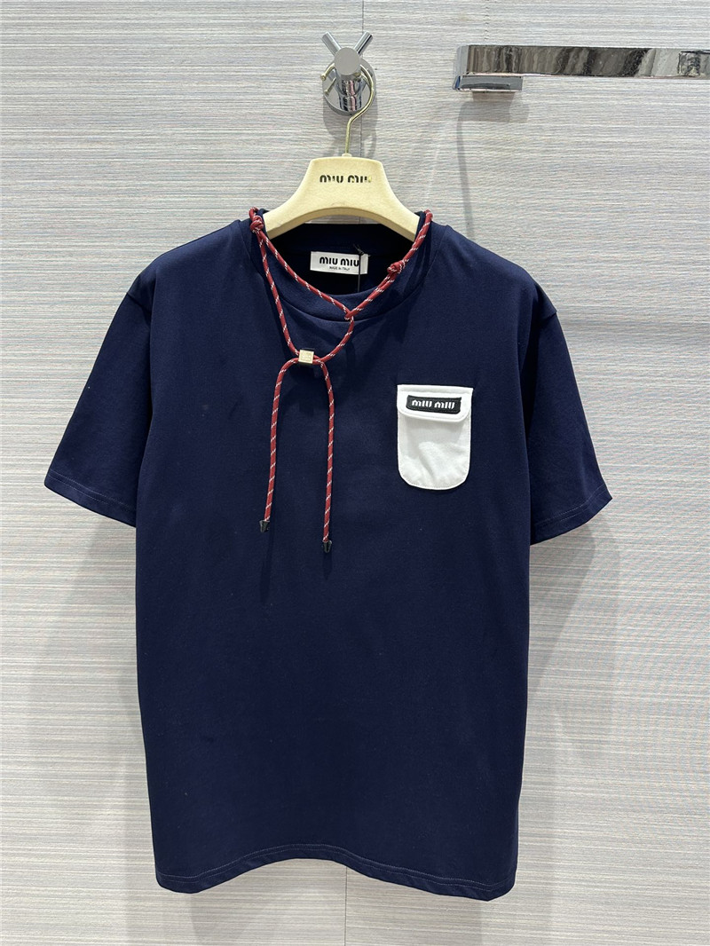 M1um1u necklace design elegant t-shirt replicas clothes