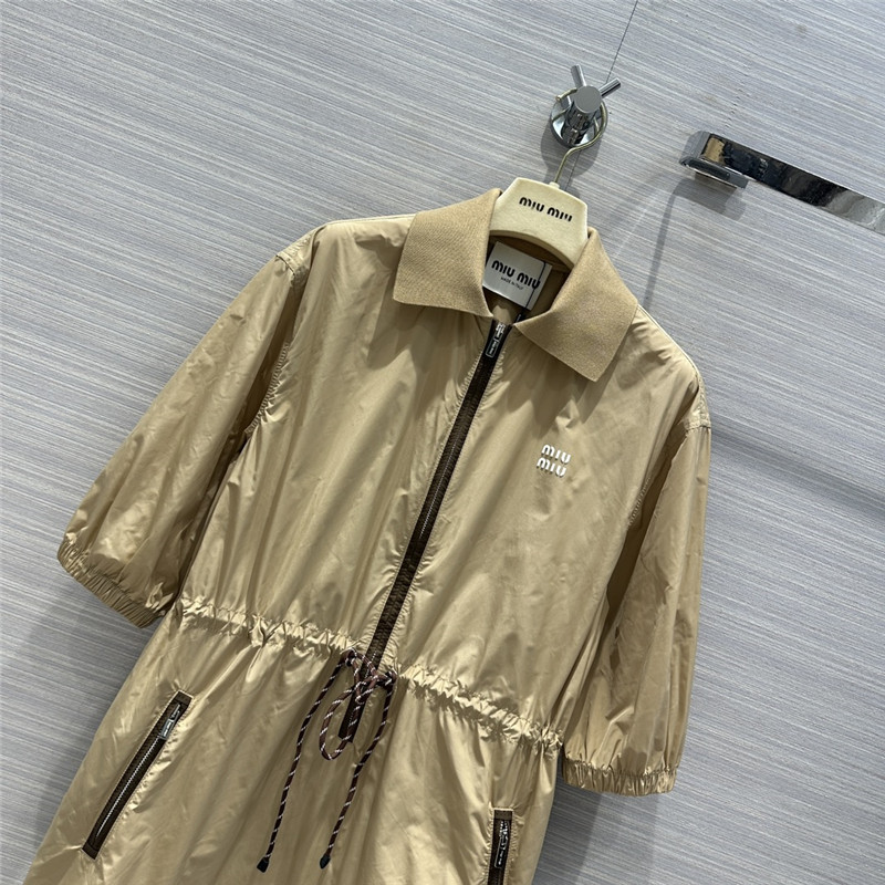 M1um1u silk sports dress replica d&g clothing