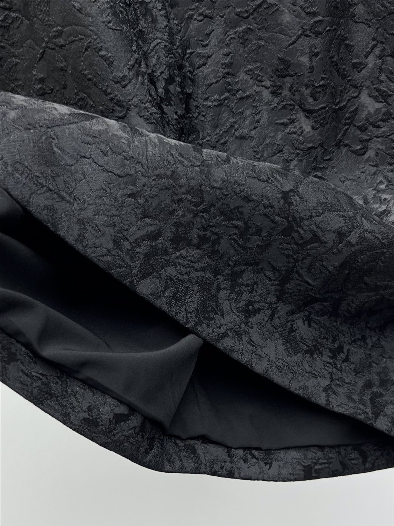 l0vis Vvtt0n lv ruffled jacquard dress replica clothing