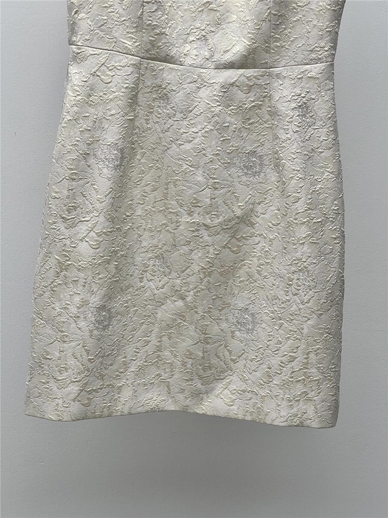 l0vis Vvtt0n lv ruffled jacquard dress replica clothing