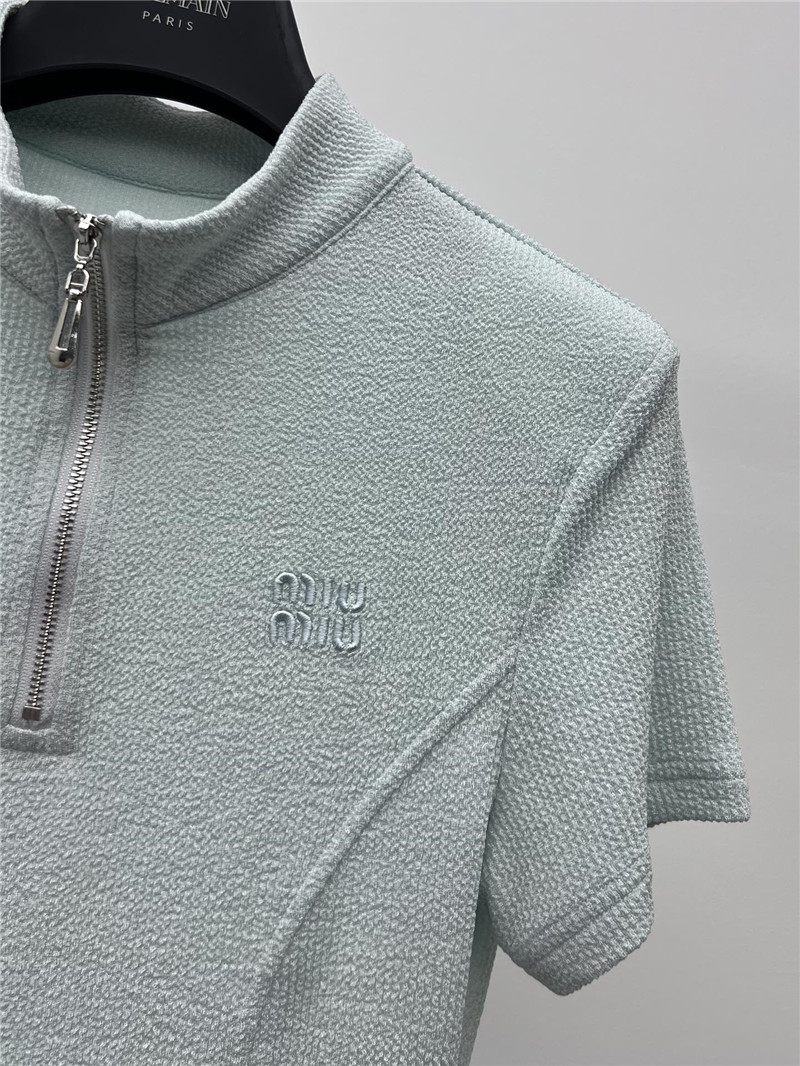 M1um1u embroidered letter set replica d&g clothing