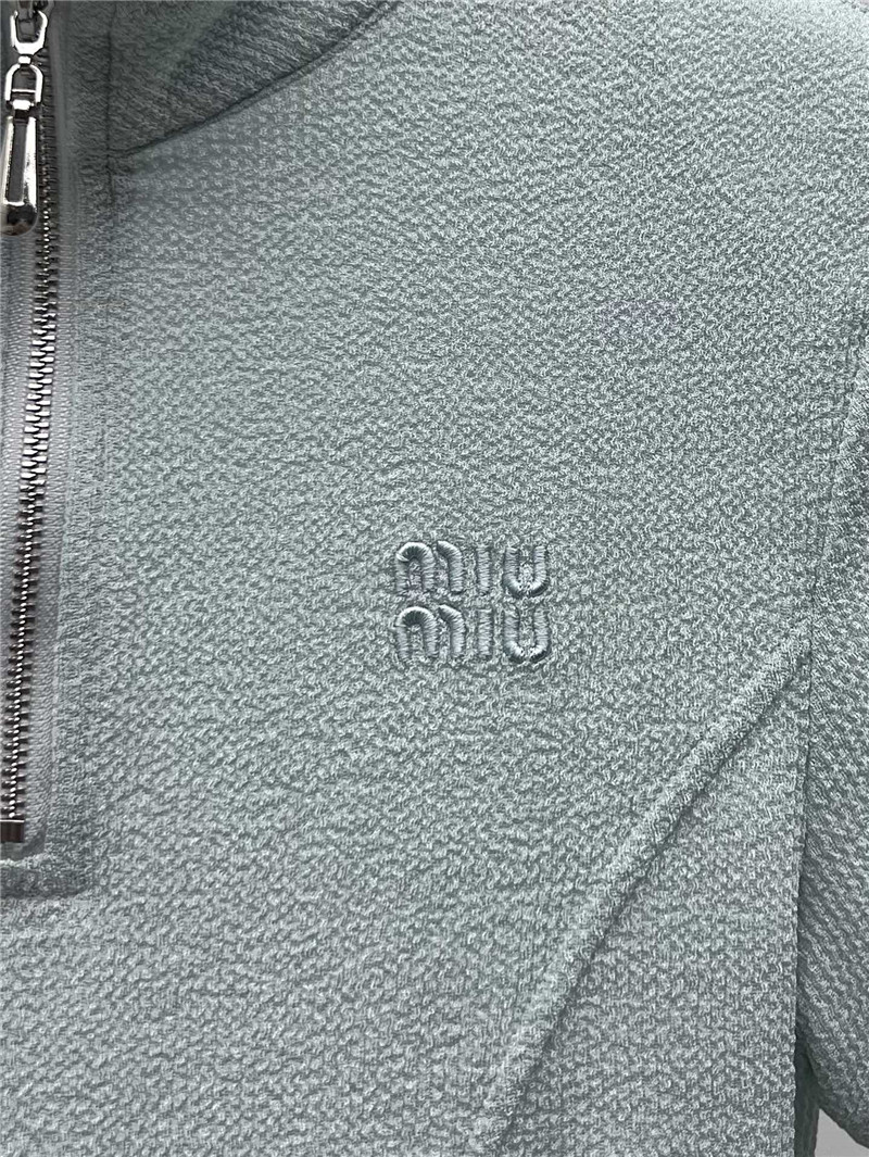 M1um1u embroidered letter set replica d&g clothing