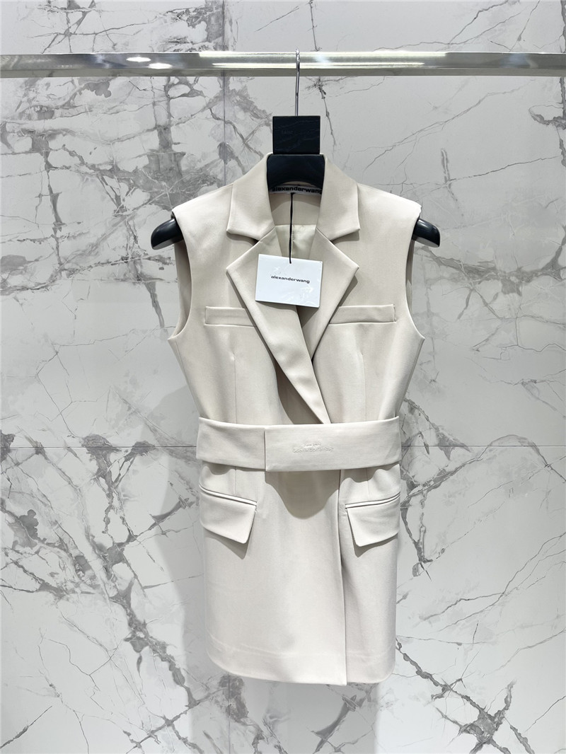 A1exa*der wang sleeveless waist suit skirt replica clothes