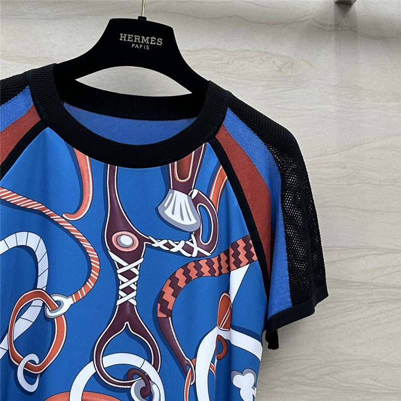 H**me5 patterned patchwork knitted top replica d&g clothing