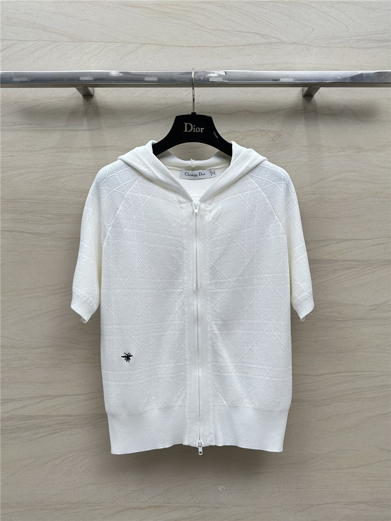 D10r rattan plaid series knitted suit replica designer clothes