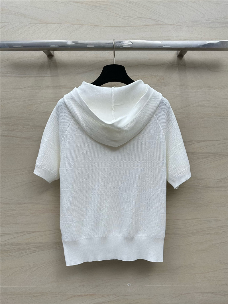 D10r rattan plaid series knitted suit replica designer clothes