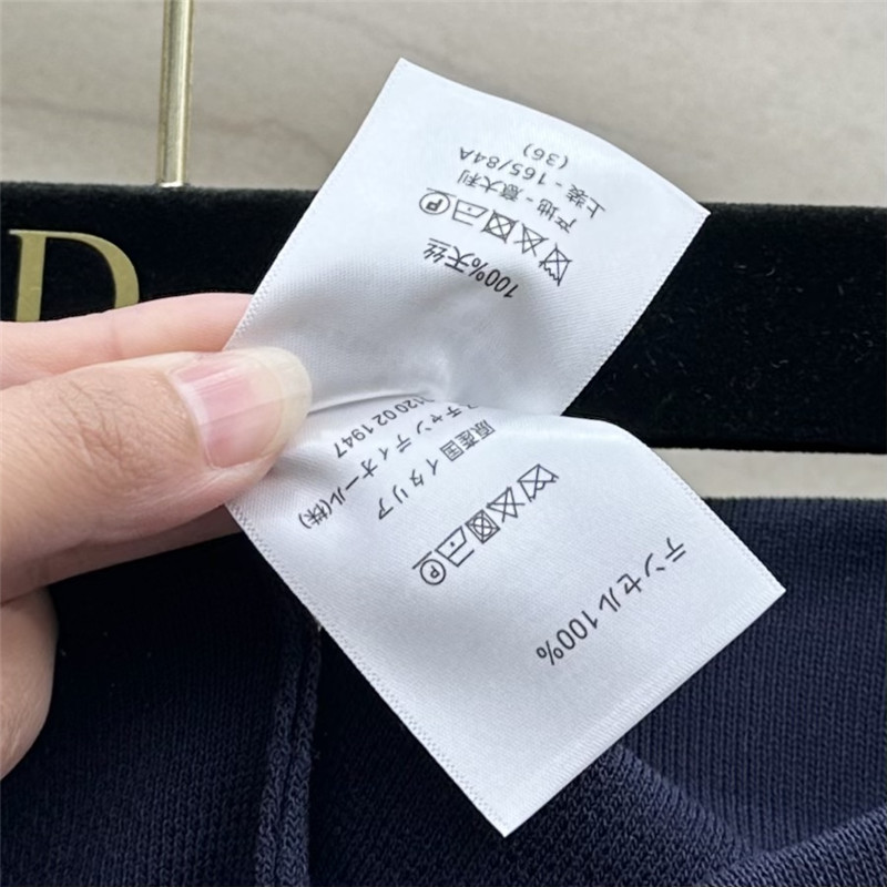 D10r rattan plaid series knitted suit replica designer clothes