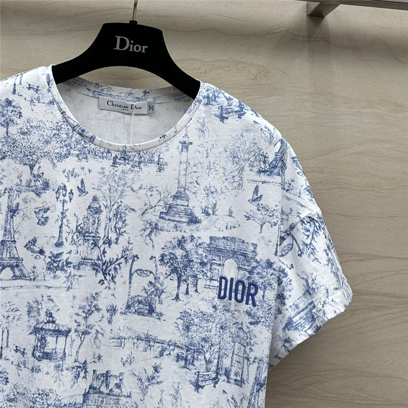 D10r parent-child series limited print t-shirt replica clothing