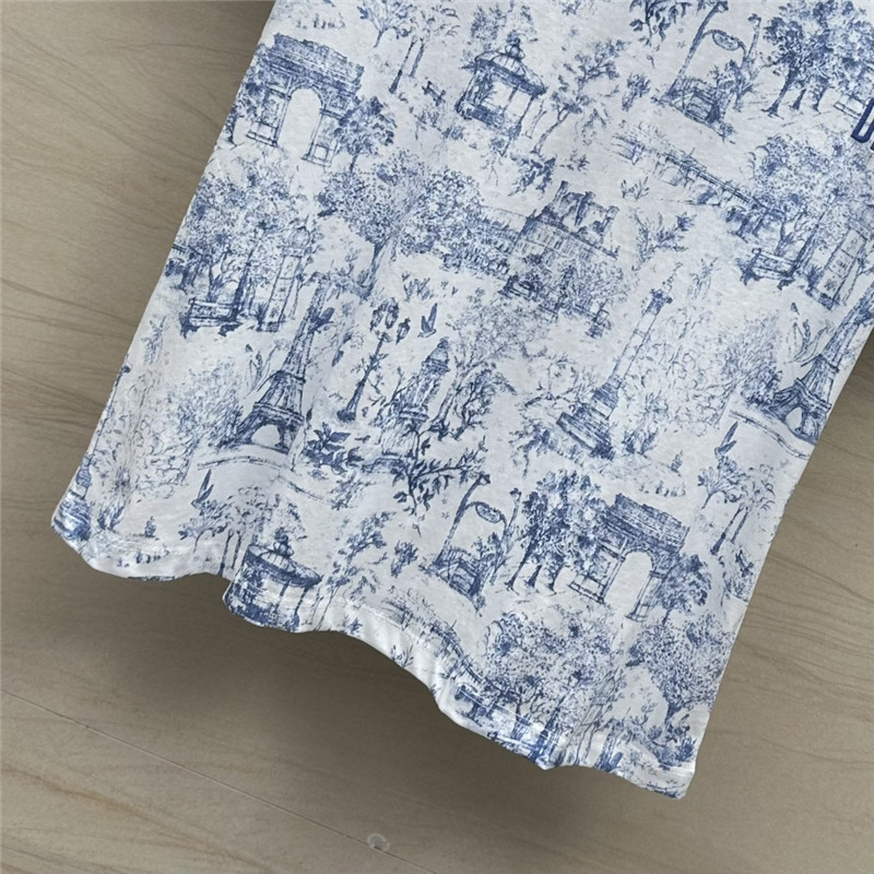 D10r parent-child series limited print t-shirt replica clothing