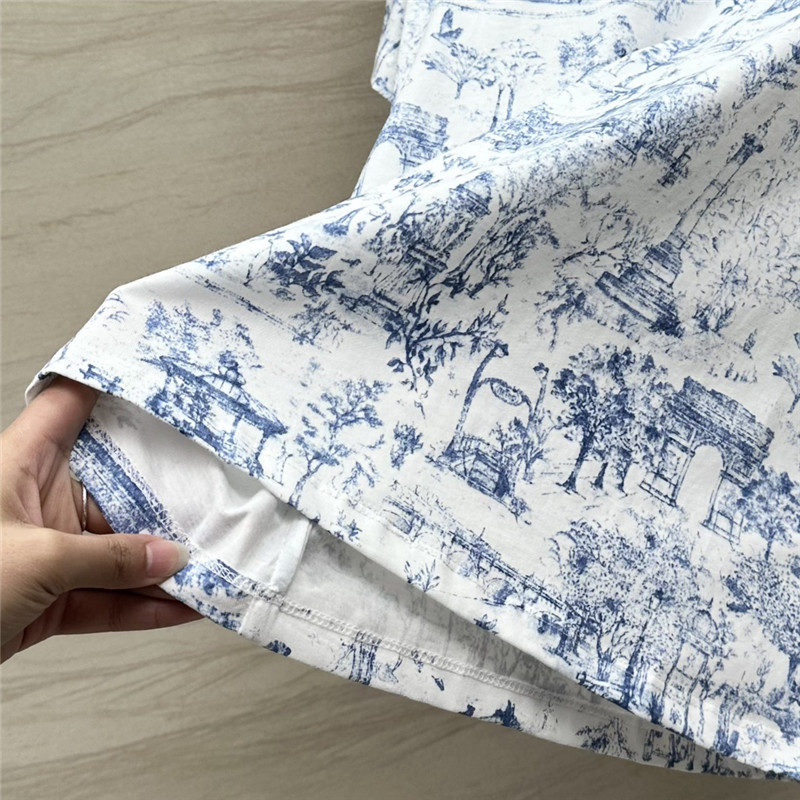 D10r parent-child series limited print t-shirt replica clothing