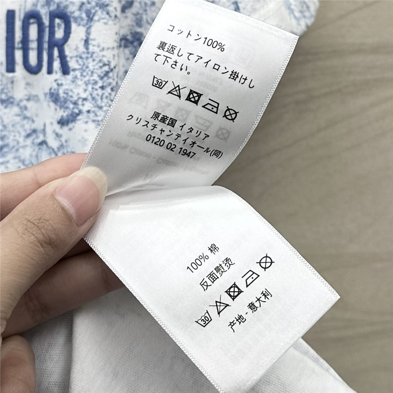 D10r parent-child series limited print t-shirt replica clothing