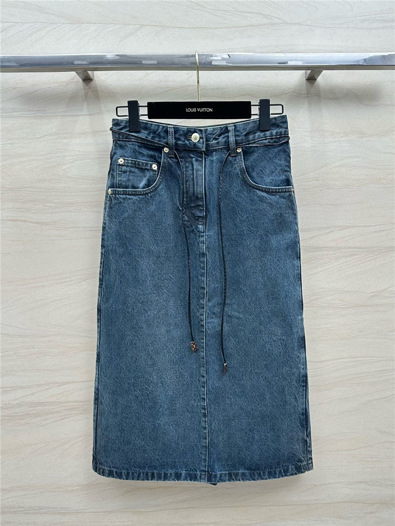 l0vis Vvtt0n lv denim long half pants replica clothing