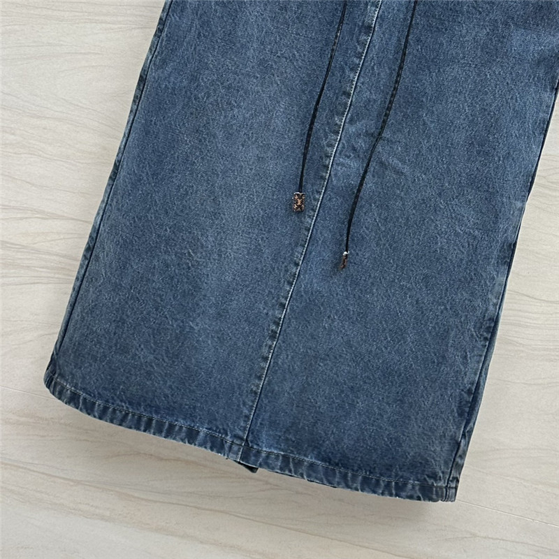 l0vis Vvtt0n lv denim long half pants replica clothing