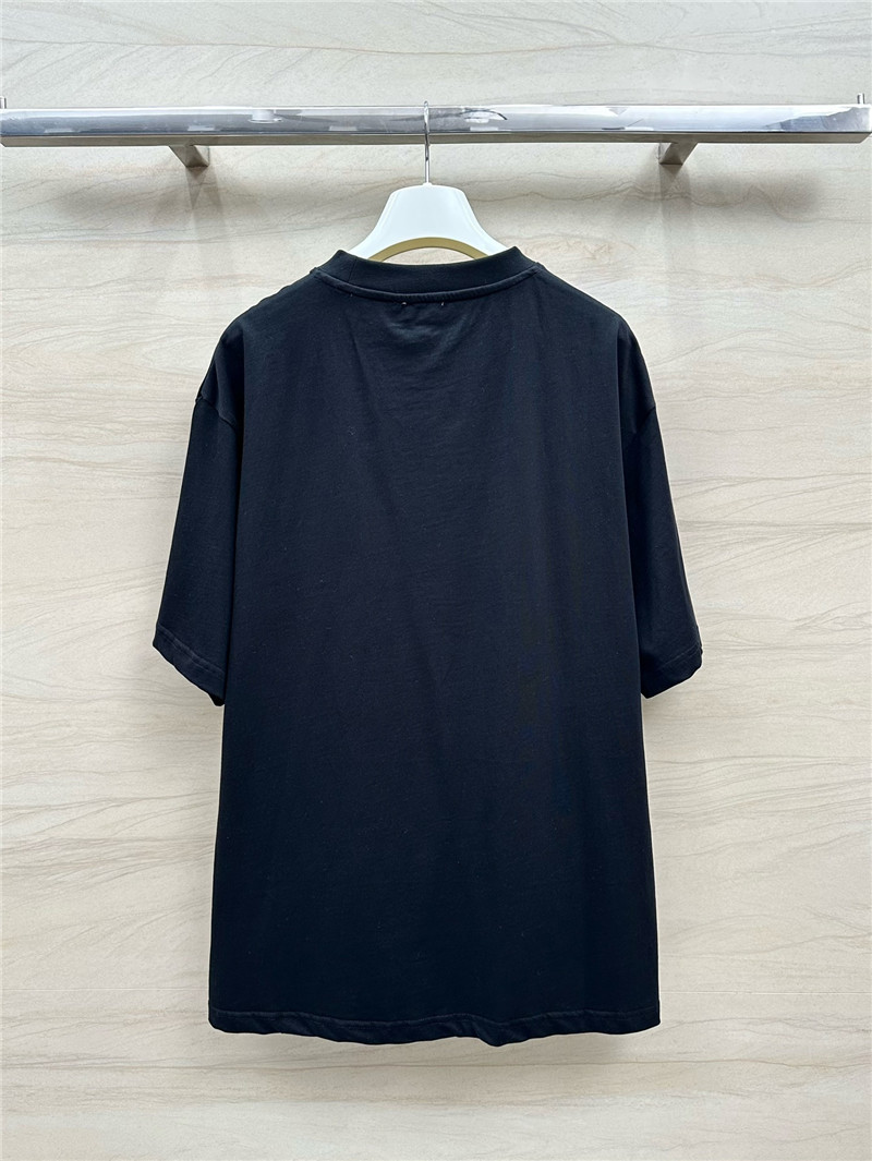 L0ew* toothbrush embroidered large logo t-shirt replica clothes