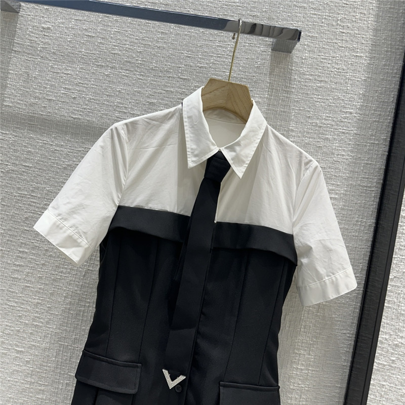 Va1e*ntin0 short sleeve dress replica d&g clothing