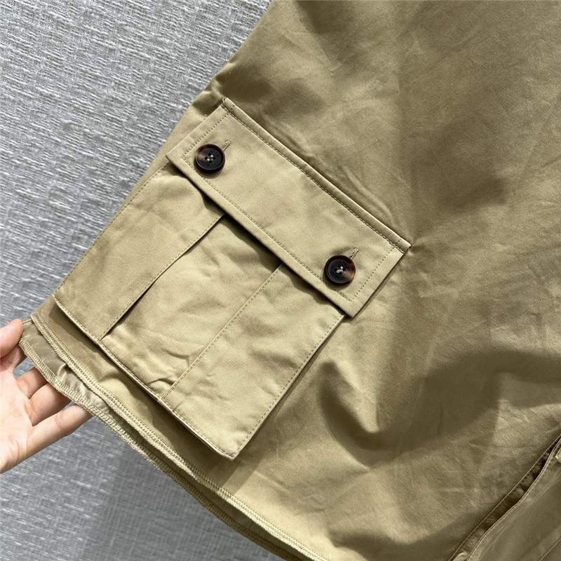 M1um1u work pocket vest dress replica clothes