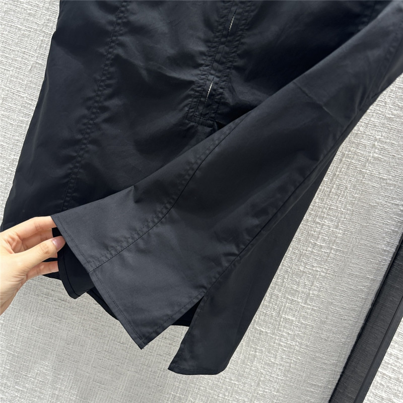 Bv*b*rry zipper stand collar sleeveless shirt replica clothing