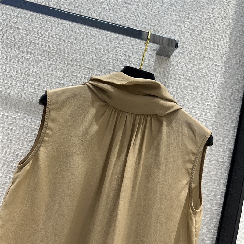 BC silk sleeveless shirt replica clothes
