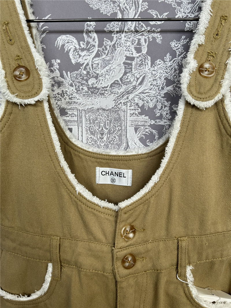 Ch**el new overalls shorts replica designer clothes