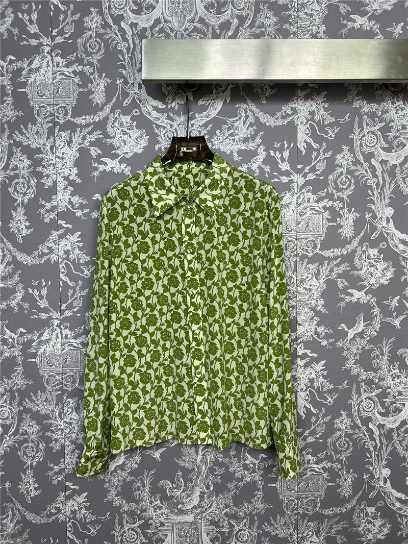 Gvc*1 new floral shirt and skirt suit replica clothes