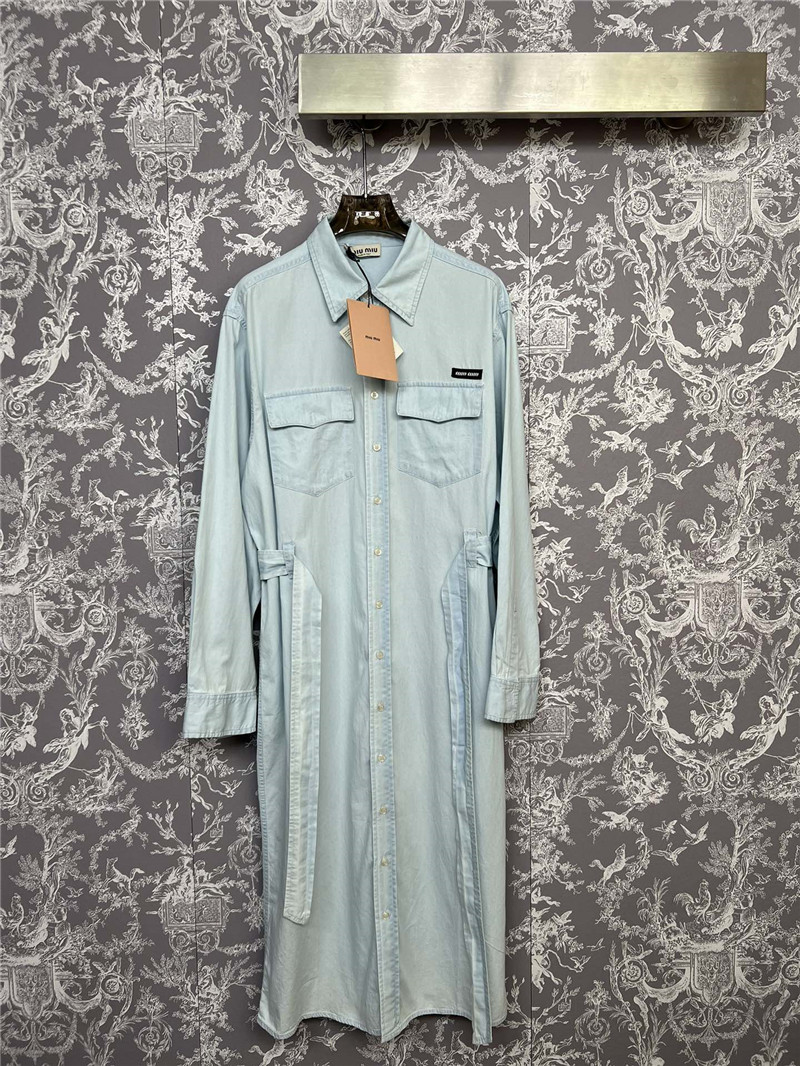 M1um1u new long sleeve dress replica clothing sites