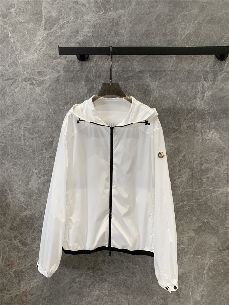 Moncler hooded sun protection jacket replica clothing sites