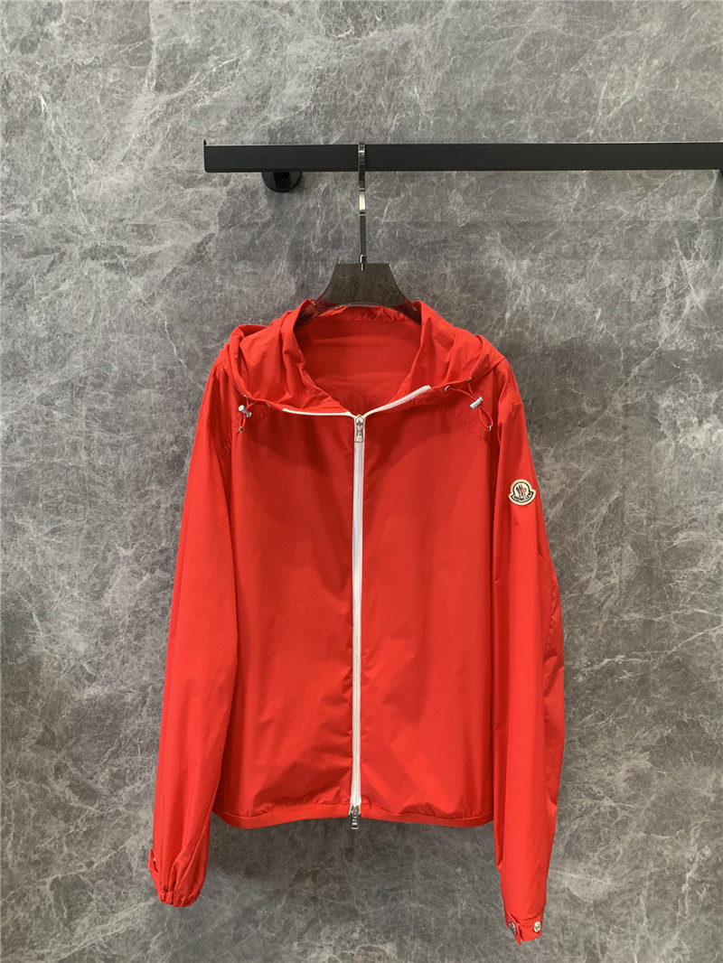 Moncler hooded sun protection jacket replica clothing sites