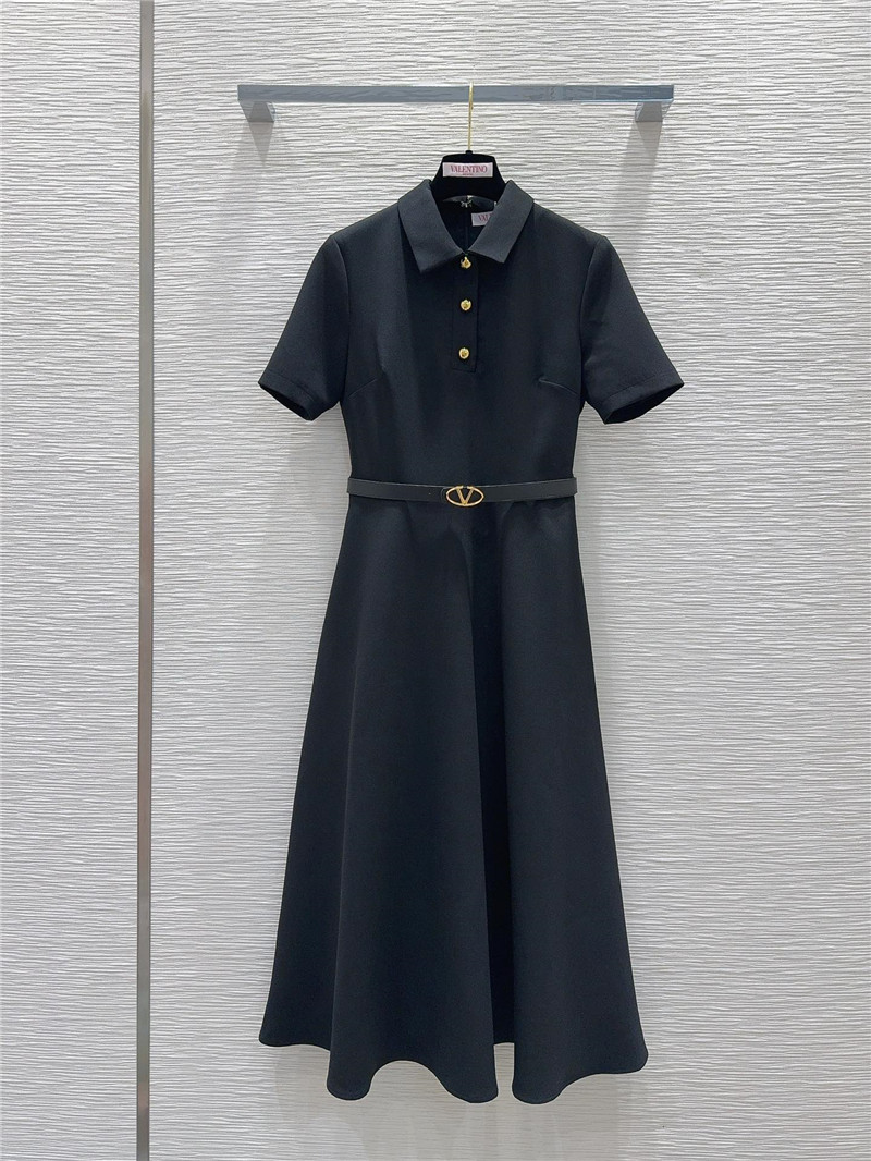 Va1e*ntin0 short sleeve dress replica designer clothes