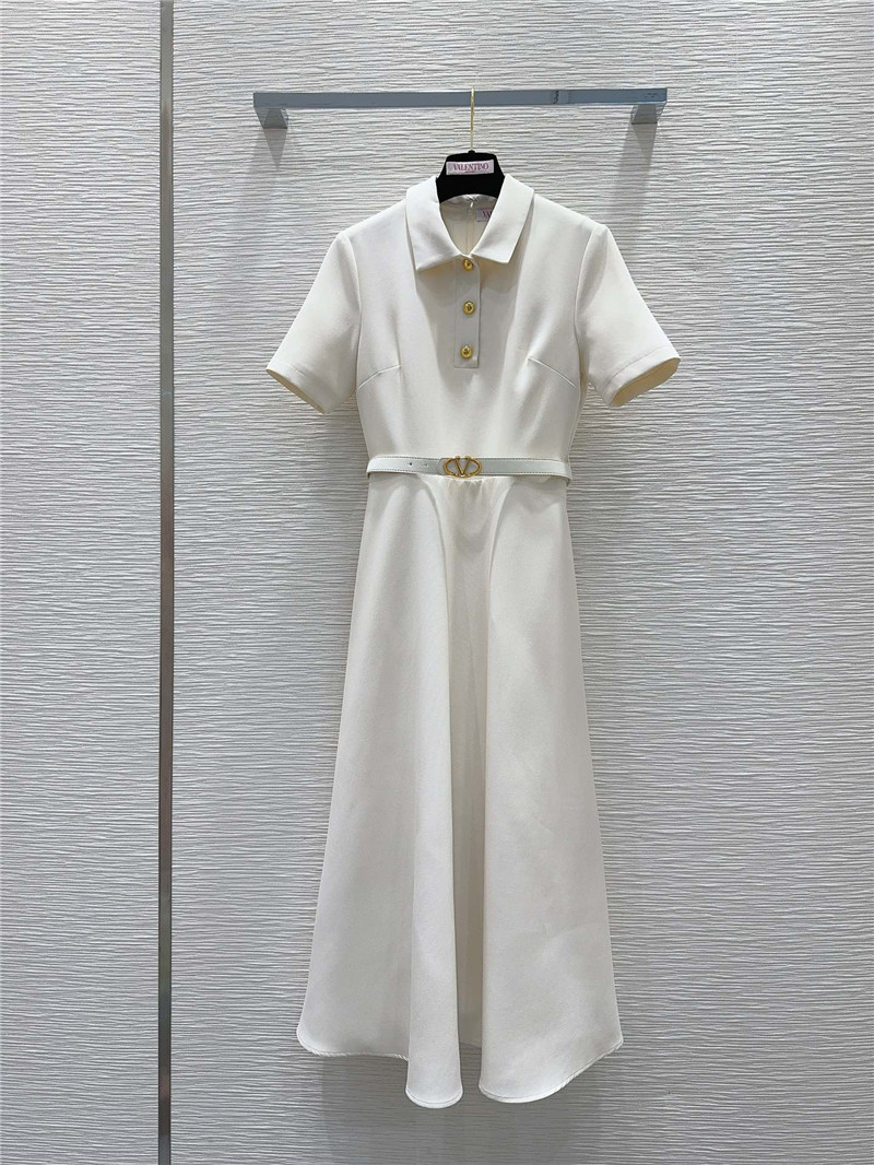Va1e*ntin0 short sleeve dress replica designer clothes