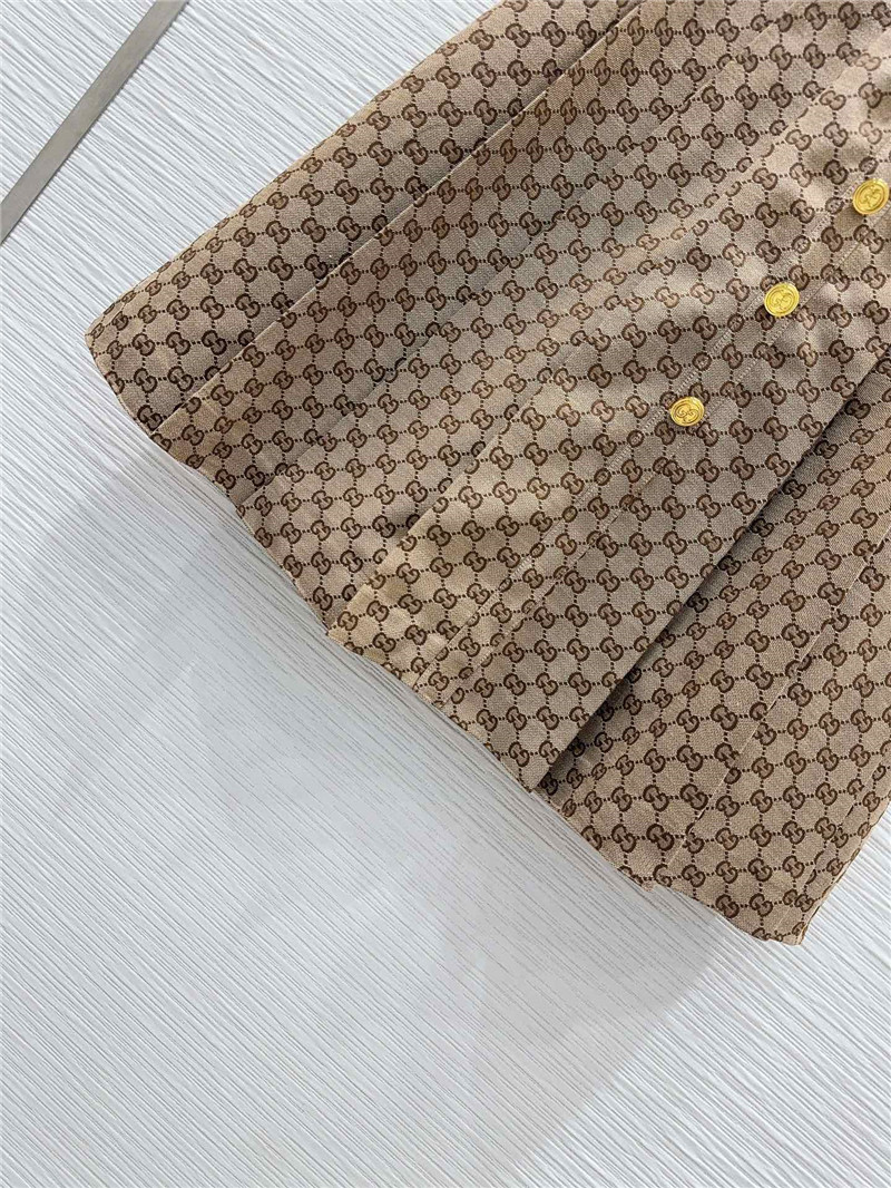 Gvc*1 contrast jacquard skirt replica designer clothes