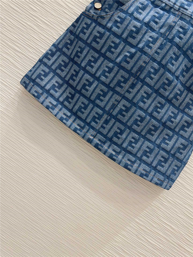 F**di functional style suspender skirt replica clothes