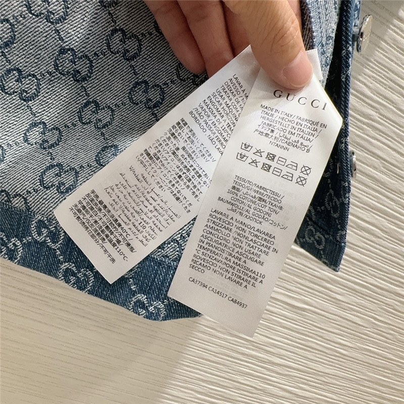 Gvc*1 denim suit cheap replica designer clothes