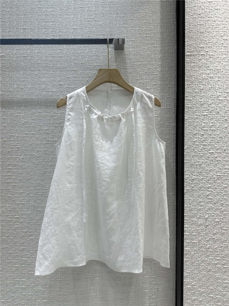 The R0w smocked crew neck vest top cheap replica designer clothes