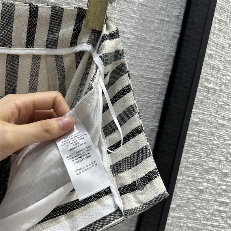 L0r0 P1ana pleated wide-leg straight trousers replica clothing