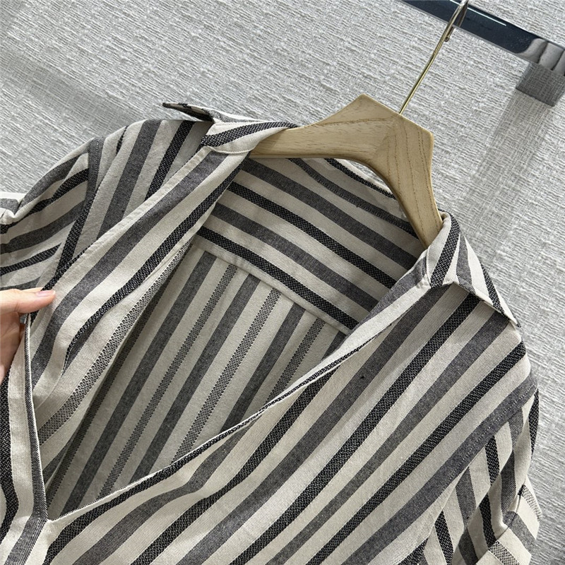 L0r0 P1ana curled short sleeve shirt replica clothing sites