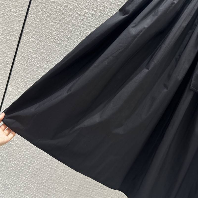 Moncler ruffled round neck sleeveless dress replica clothing