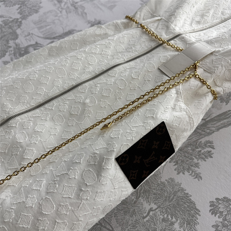 l0vis Vvtt0n lv jacquard waist chain vest dress replica clothing