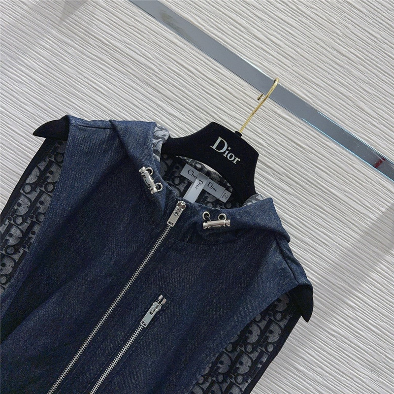 D10r denim denim vest cheap replica designer clothes