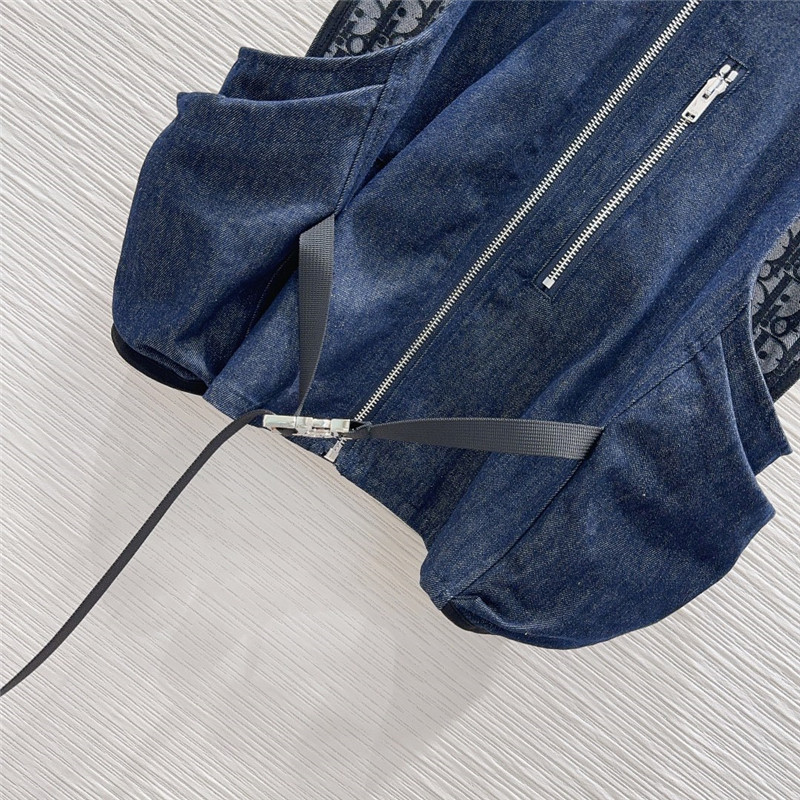 D10r denim denim vest cheap replica designer clothes