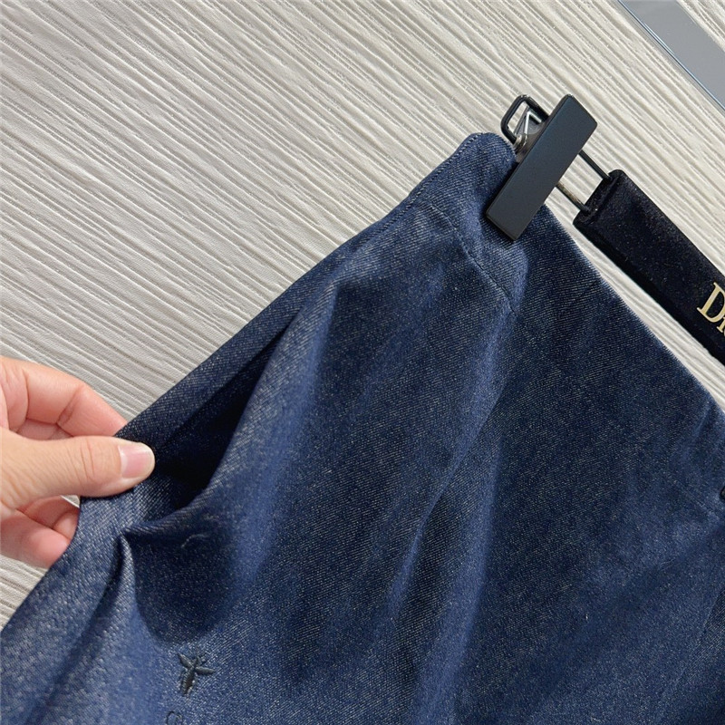 D10r denim denim culottes replica designer clothing websites