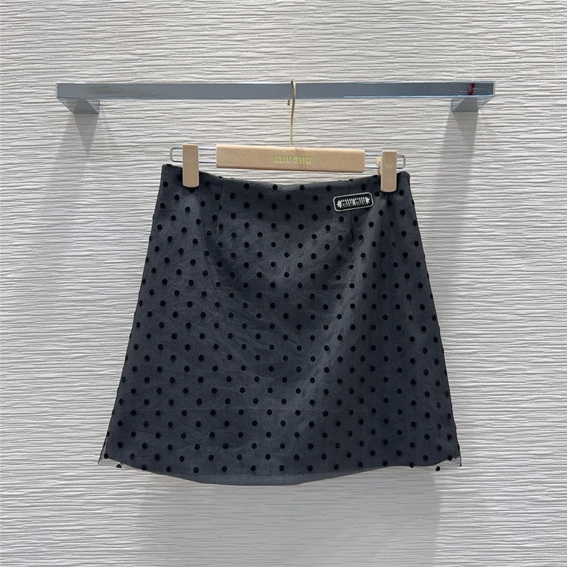 M1um1u polka dot skirt replica clothing sites