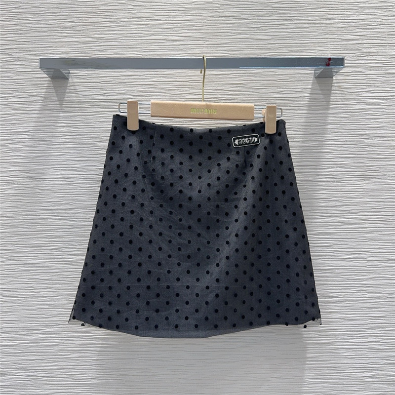 M1um1u polka dot skirt replica clothing sites