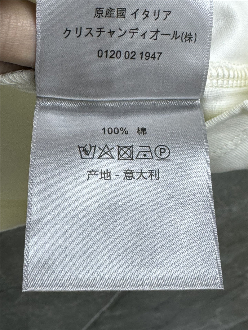 D10r sequined dragonfly embroidered t-shirt replica clothes