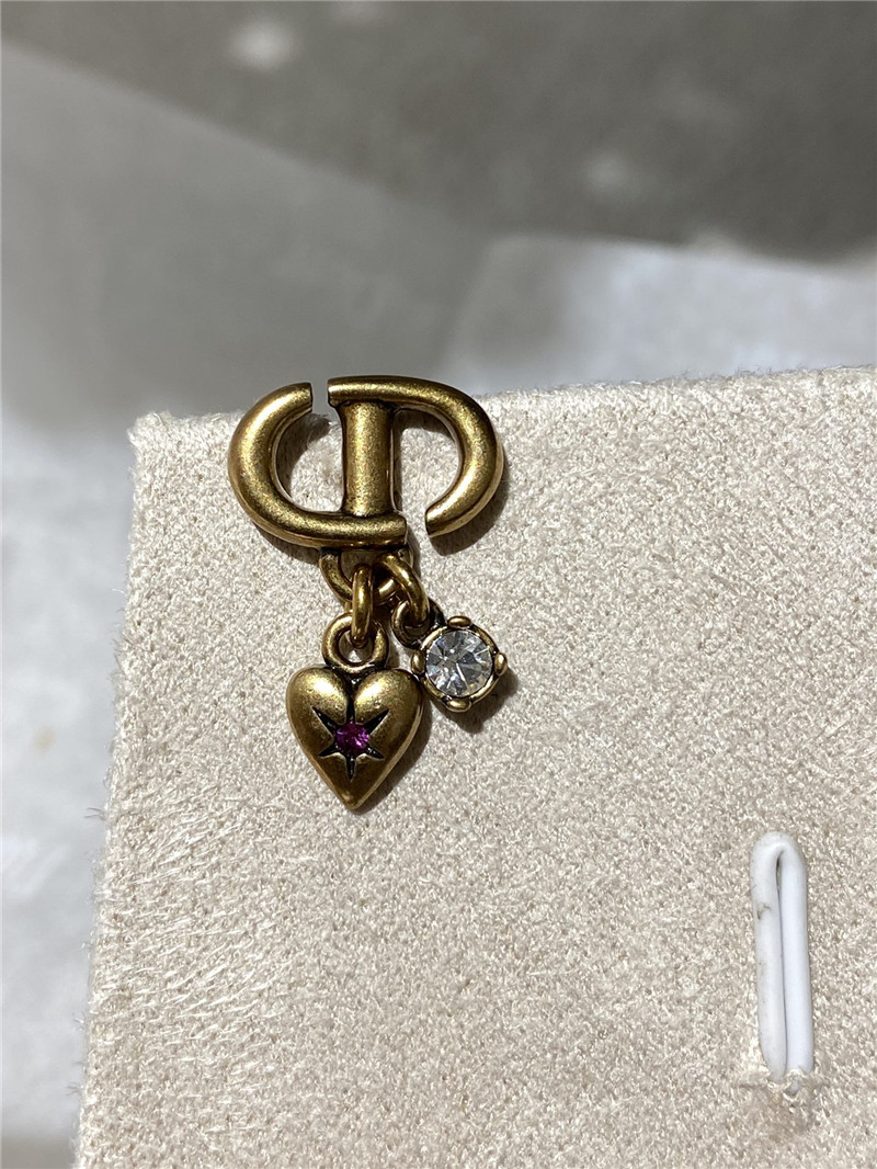 D10r letter cd earrings